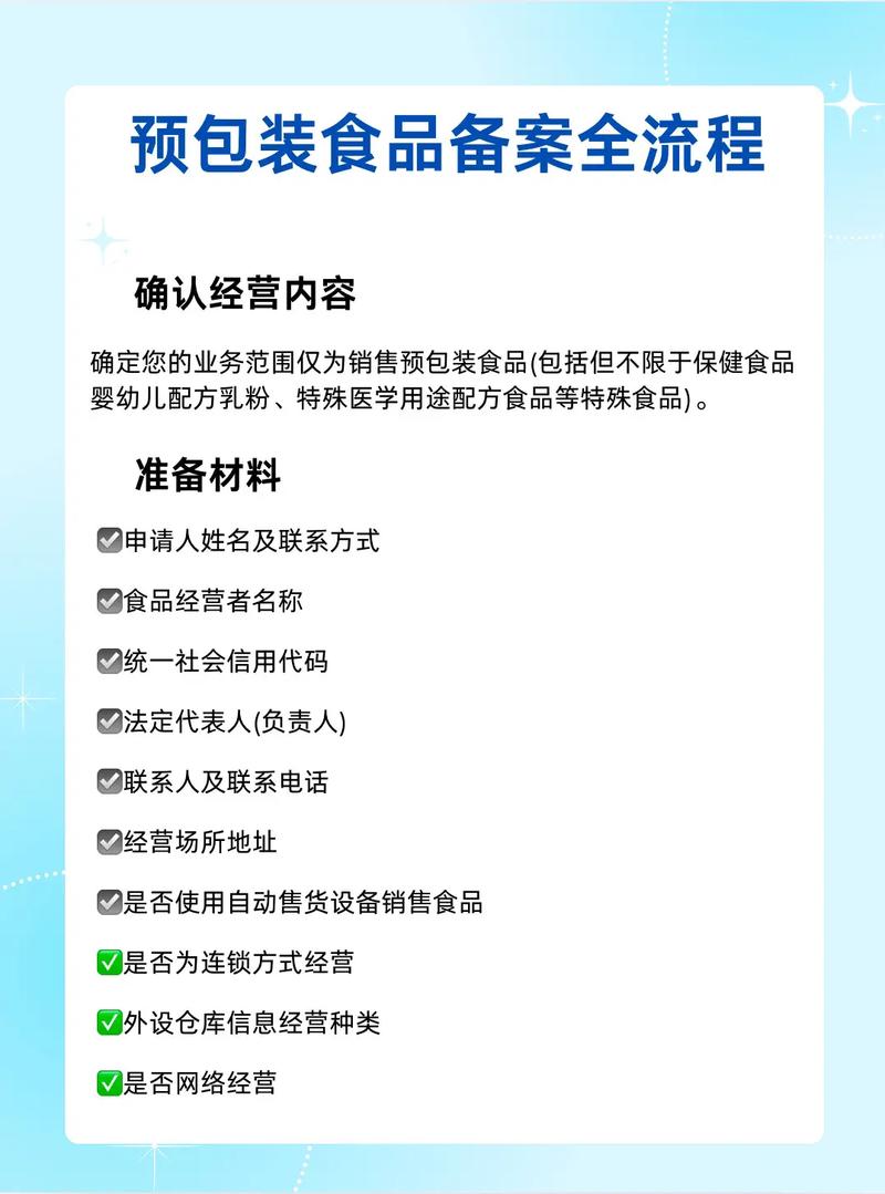 预包装食品备案流程.预包装食品备案流程#预包装食品经营许可证